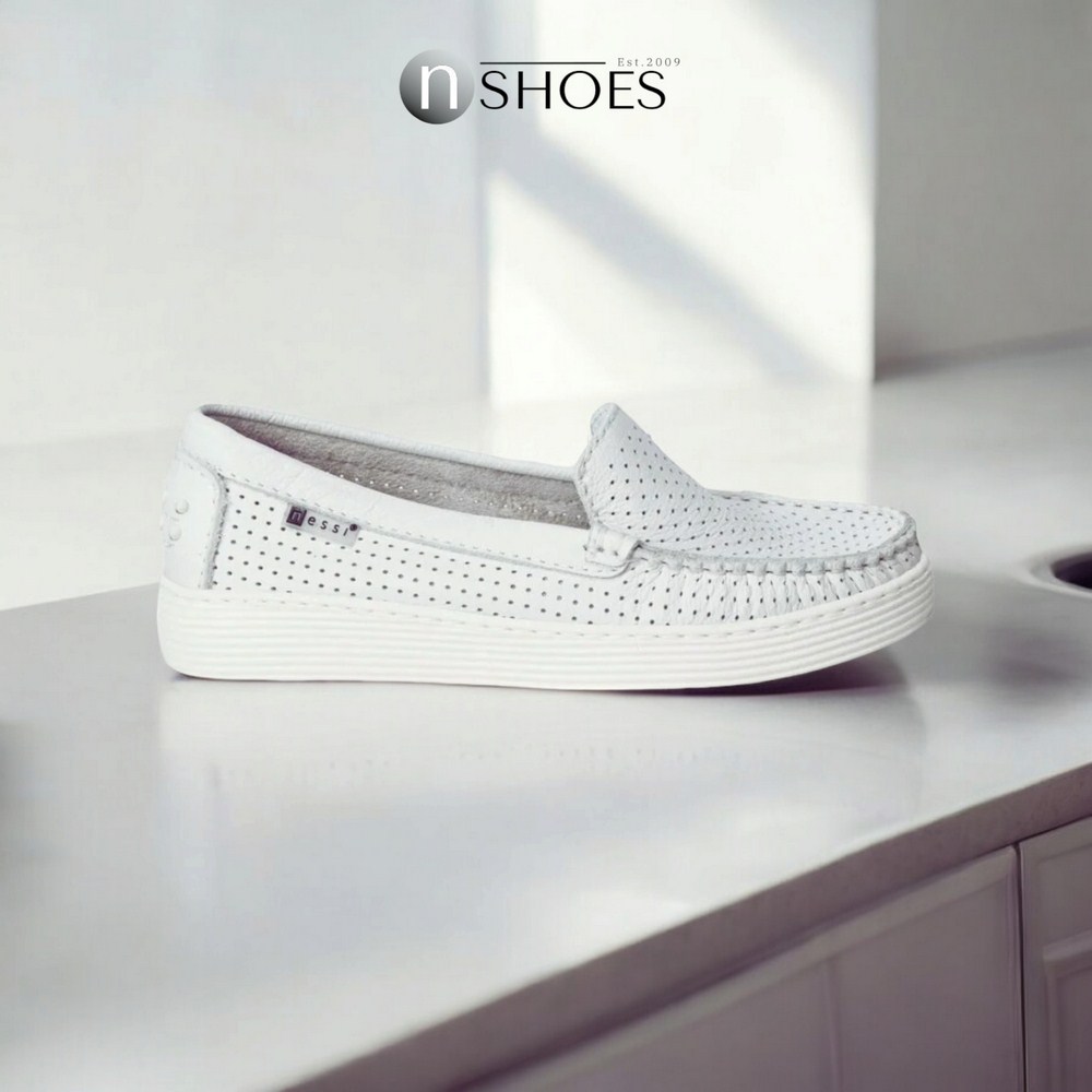 Женские кожаные мокасины Nessi 22170 122 5649