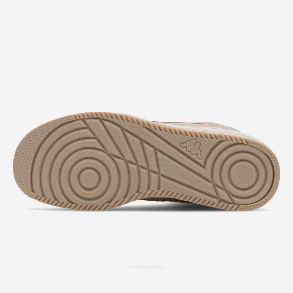 Жіночі зимові бежеві кросівки Kappa Fallou 243047 з утепленням