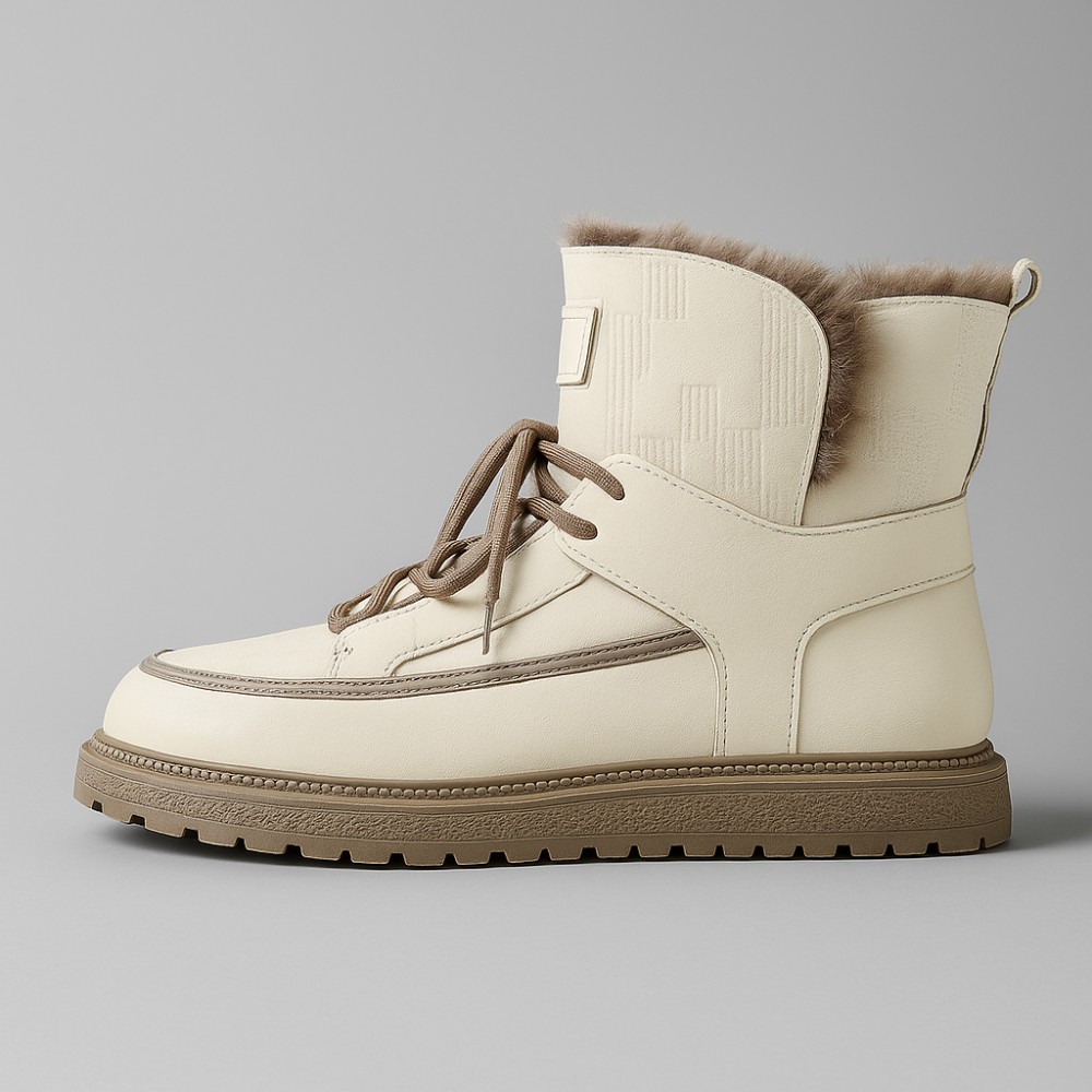 Жіночі білі зимові черевики угги ALLSY Lonza 190585 189841 lf80027-1