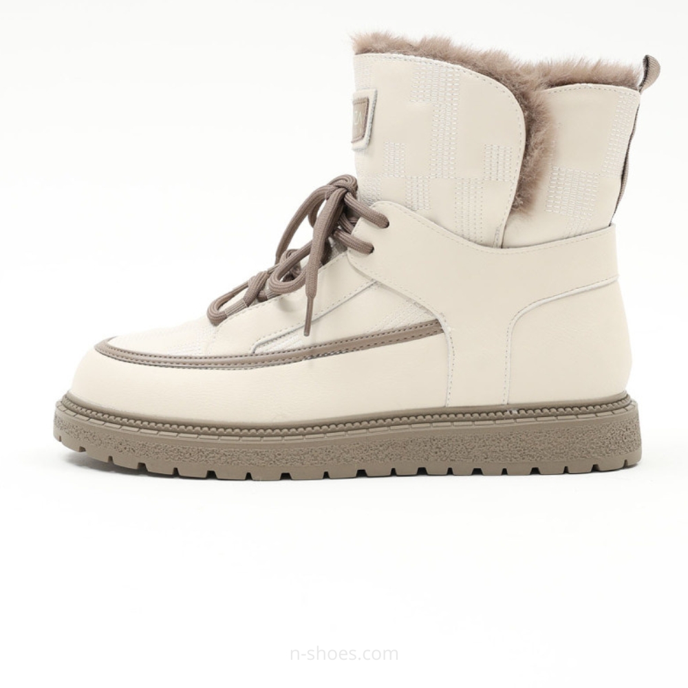 Жіночі білі зимові черевики угги ALLSY Lonza 190585 189841 lf80027-1