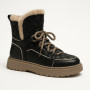 Жіночі чорні зимові черевики угги ALLSY Lonza ALLSY Lonza 190584 189837 модель 5688