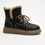 Жіночі чорні зимові черевики угги ALLSY Lonza ALLSY Lonza 190584 189837 модель 5688