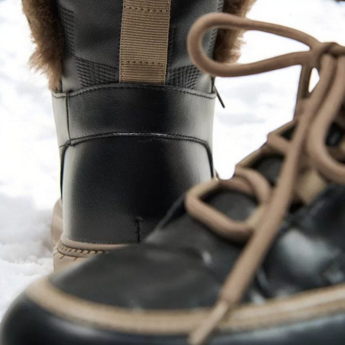 Women’s Black Winter UGG Boots ALLSY Lonza – Genuine Leather та Wool