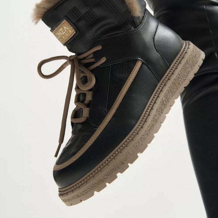 Women’s Black Winter UGG Boots ALLSY Lonza – Genuine Leather та Wool