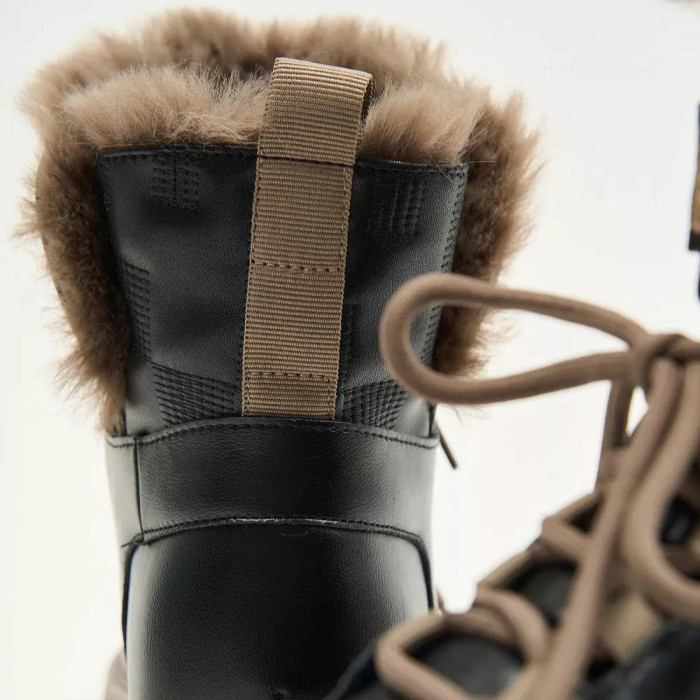 Women’s Black Winter UGG Boots ALLSY Lonza – Genuine Leather та Wool