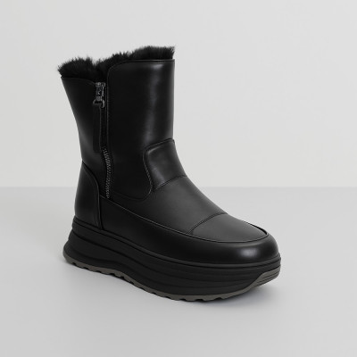 Женские черные зимние ботинки ALLSY Lonza 191288 261856563 01e-zm6715 black 5691 из натуральной кожи и меха Женские черные зимние ботинки ALLSY Lonza 191288 261856563 01e-zm6715 black 5691 из натуральной кожи и меха