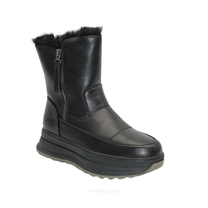Женские тёплые зимние ботинки ALLSY Lonza 191288 261856563 01e-zm6715 black 5691