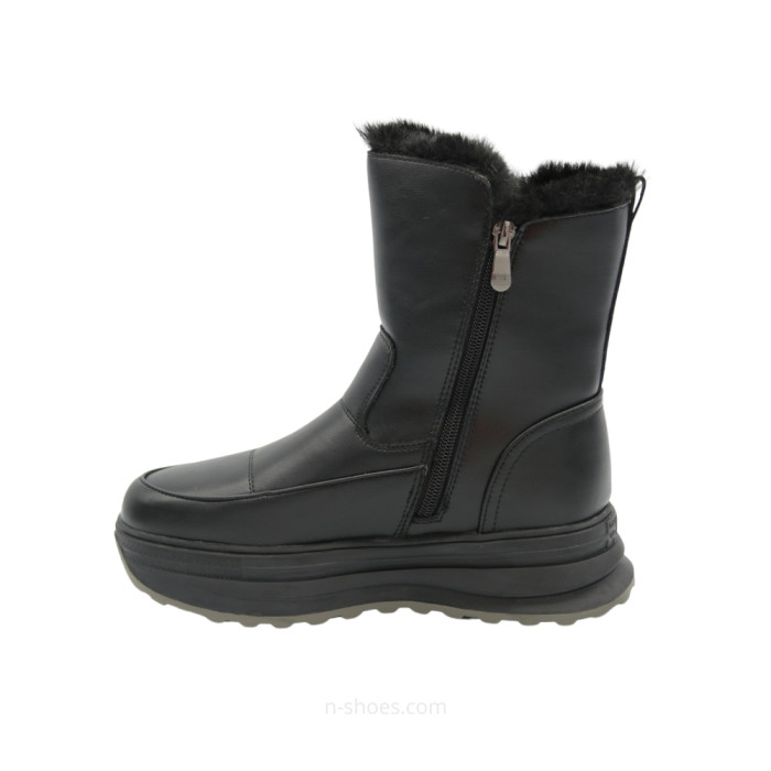 Женские тёплые зимние ботинки ALLSY Lonza 191288 261856563 01e-zm6715 black 5691