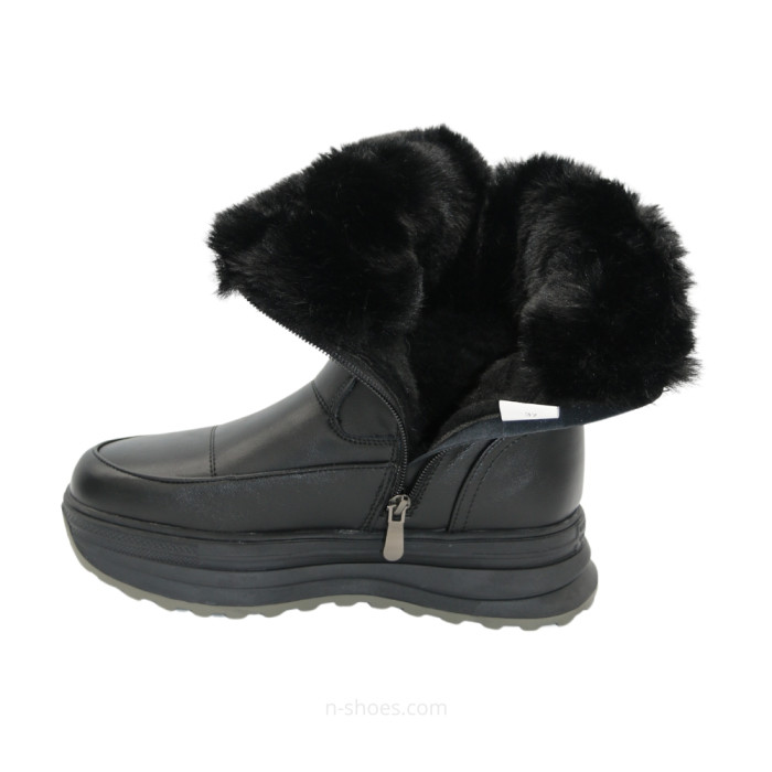 Женские тёплые зимние ботинки ALLSY Lonza 191288 261856563 01e-zm6715 black 5691
