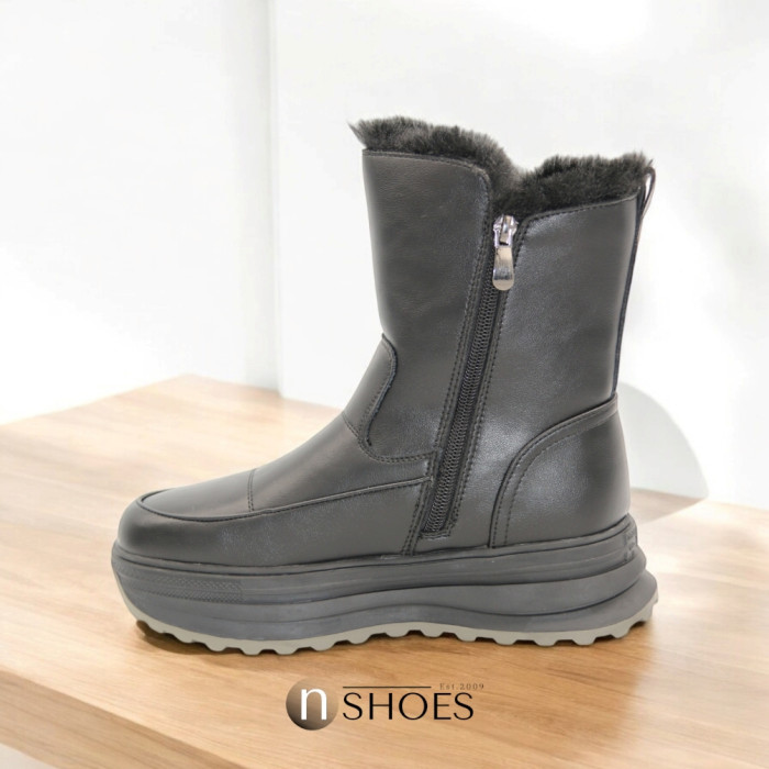 Женские тёплые зимние ботинки ALLSY Lonza 191288 261856563 01e-zm6715 black 5691