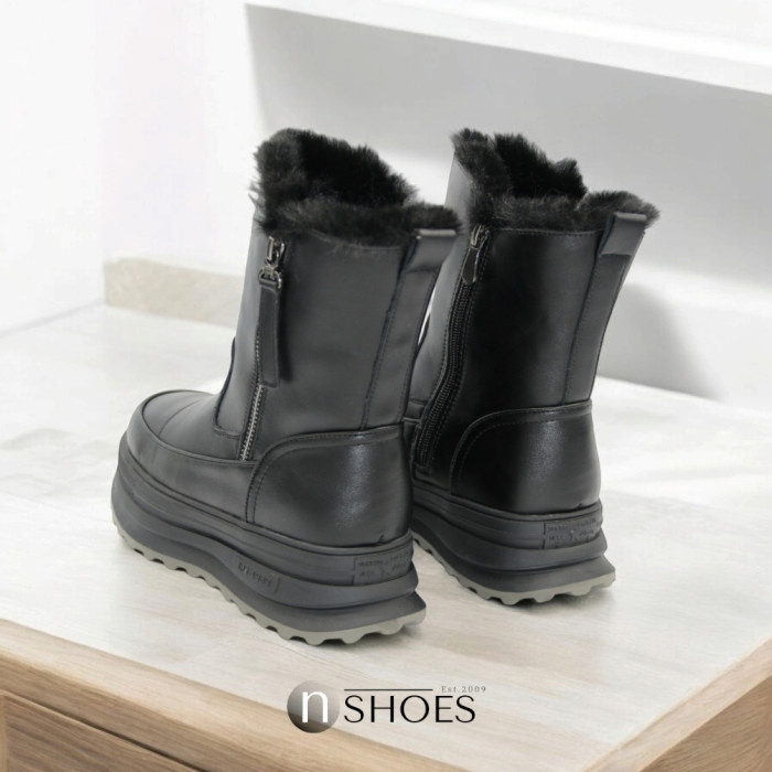 Женские тёплые зимние ботинки ALLSY Lonza 191288 261856563 01e-zm6715 black 5691
