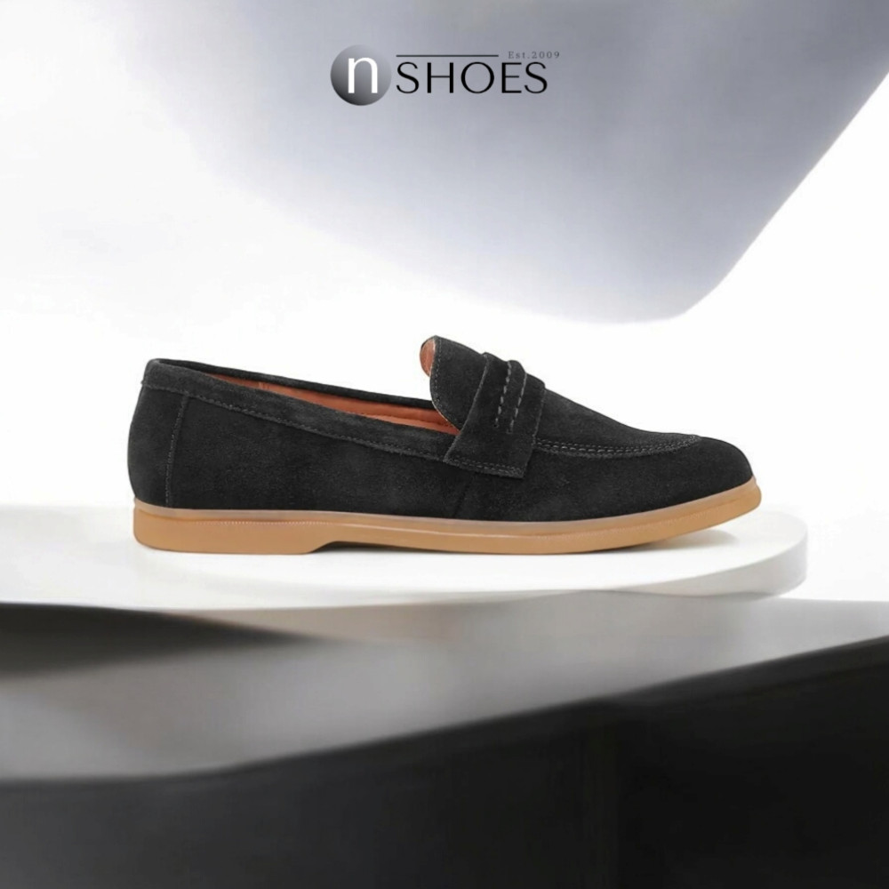 Женские лоферы замшевые Lasocki (Польша) модель 5703