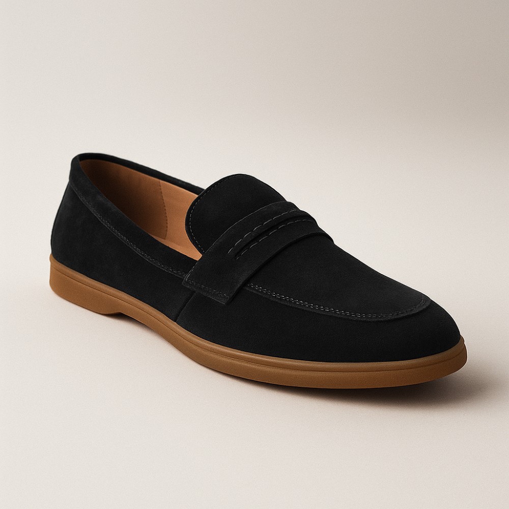 Женские лоферы замшевые Lasocki (Польша) модель 5703