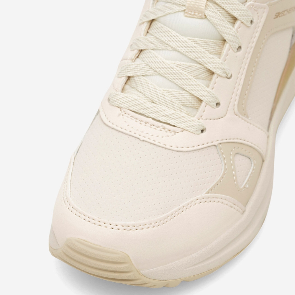 Жіночі бежеві шкіряні черевики Skechers (США) модель 5705