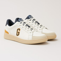 Women's fashionable white sneakers GAP Seattle Ii Bsc W GAB002F5SWWELBGP 5711 in retro style from the American brand