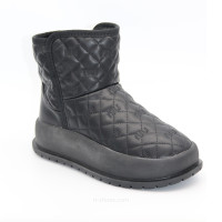 Women's black leather winter ugg boots ALLSY Lonza 189736 192165 550-231118-1zm black ay 5713