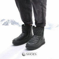 Women's black leather winter ugg boots ALLSY Lonza 189736 192165 550-231118-1zm black ay 5713