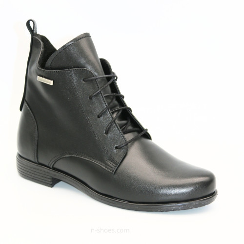 Women's black leather boots Steizer 6167 czarni 5715 elegant for autumn and spring made of genuine leather from a Polish factory Women's black leather boots Steizer 6167 czarni 5715 elegant for autumn and spring made of genuine leather from a Polish factory