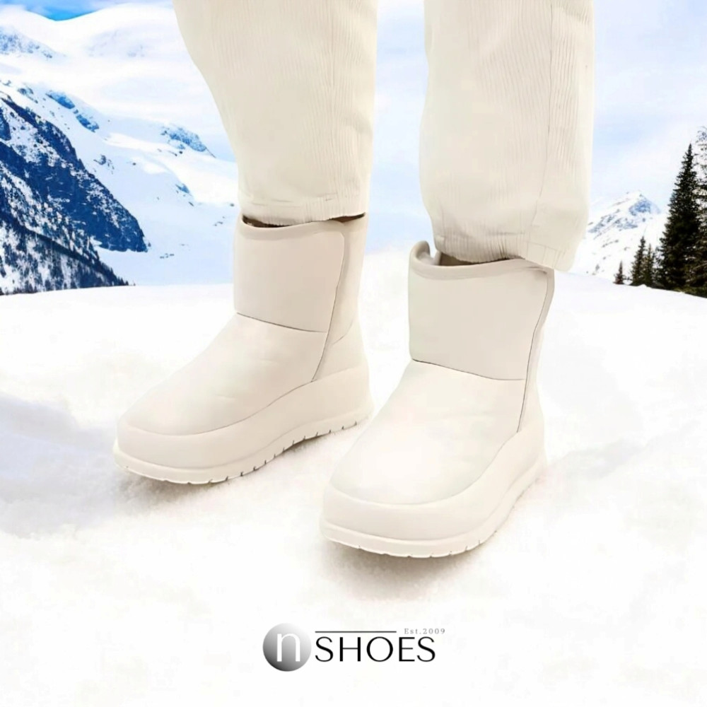 Женские кожаные зимние угги ALLSY Lonza 192166 189735 550-231118-22m Milk 5717