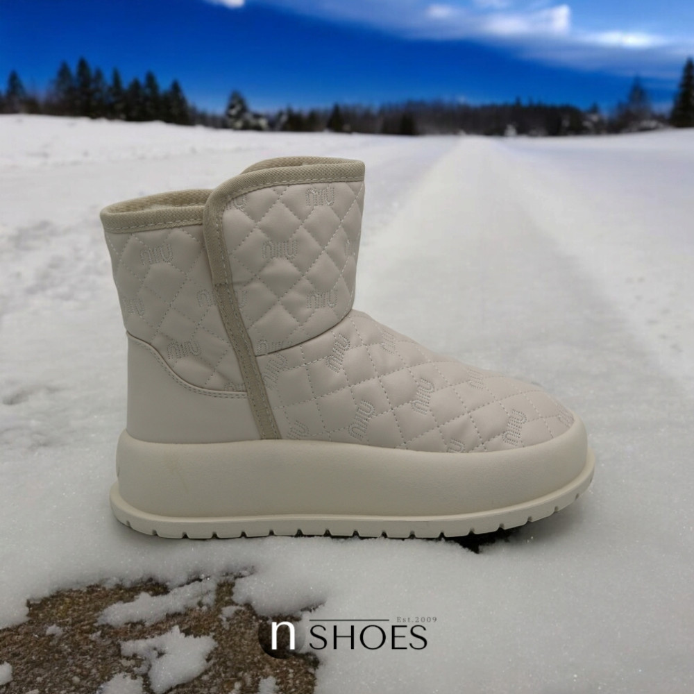 Женские кожаные зимние угги ALLSY Lonza 192166 189735 550-231118-22m Milk 5717