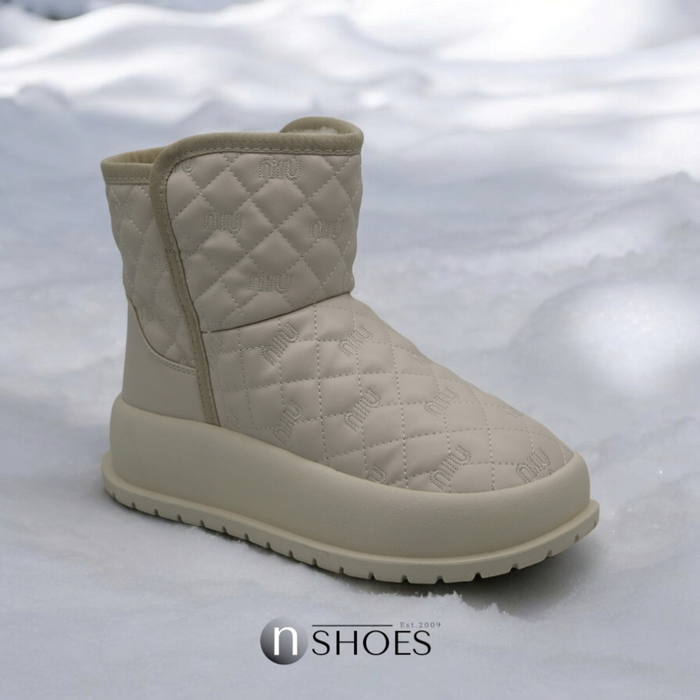 Женские кожаные зимние угги ALLSY Lonza 192166 189735 550-231118-22m Milk 5717