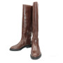 Women's leather demi-season boots BETSY (UK) model 5721