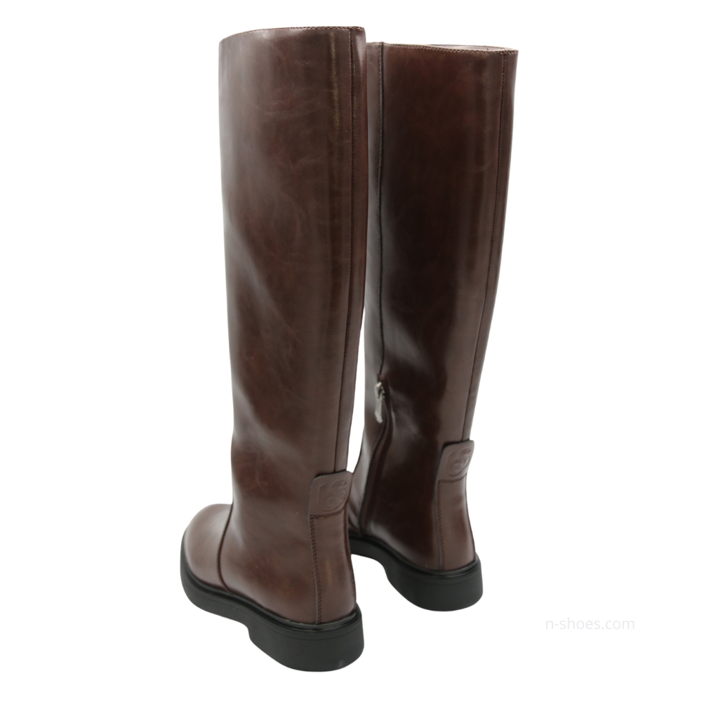 Women's leather demi-season boots BETSY (UK) model 5721