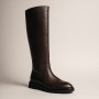 Women's leather demi-season boots BETSY (UK) model 5721