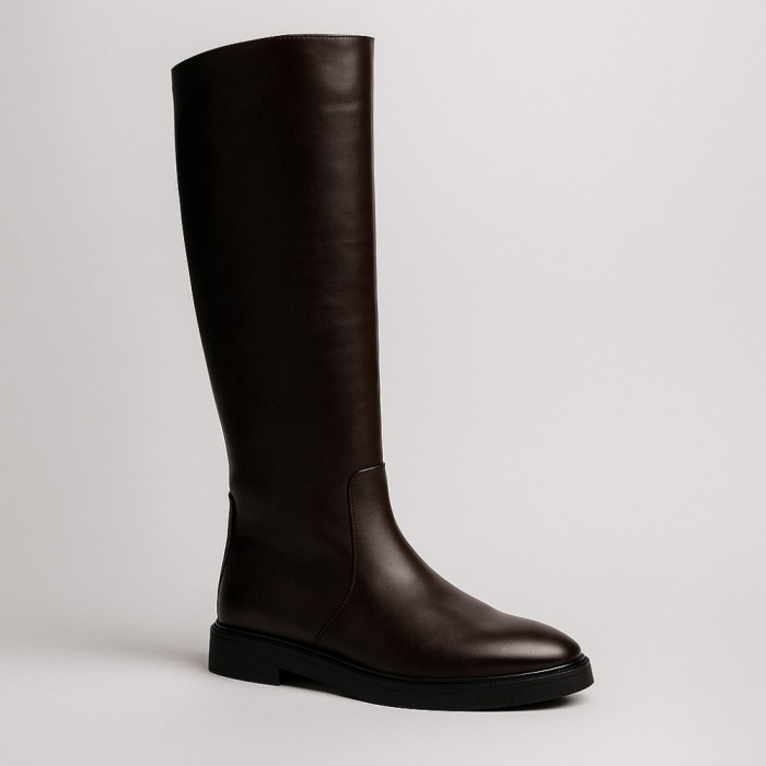 Women's leather demi-season boots BETSY (UK) model 5721