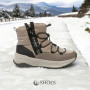 Women's beige dutik boots CROSBY (UK) model 5724