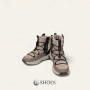 Women's beige dutik boots CROSBY (UK) model 5724