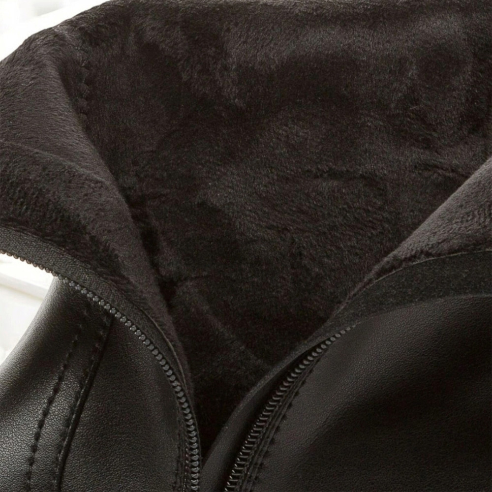 Black Mid-Season Leather Boots BETSY 948027 13-03W 5726 at N-SHOES