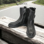 Black Mid-Season Leather Boots BETSY 948027 13-03W 5726 at N-SHOES