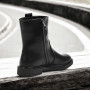 Black Mid-Season Leather Boots BETSY 948027 13-03W 5726 at N-SHOES