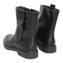 Black Mid-Season Leather Boots BETSY 948027 13-03W 5726 at N-SHOES