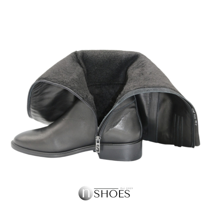 Simen 7166a Czarny 5727 Boots — Warmth and Style in Every Step