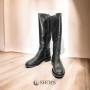 Women's leather boots with insulation Eurowinter Best But (Poland) model 5728