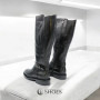 Women's leather boots with insulation Eurowinter Best But (Poland) model 5728