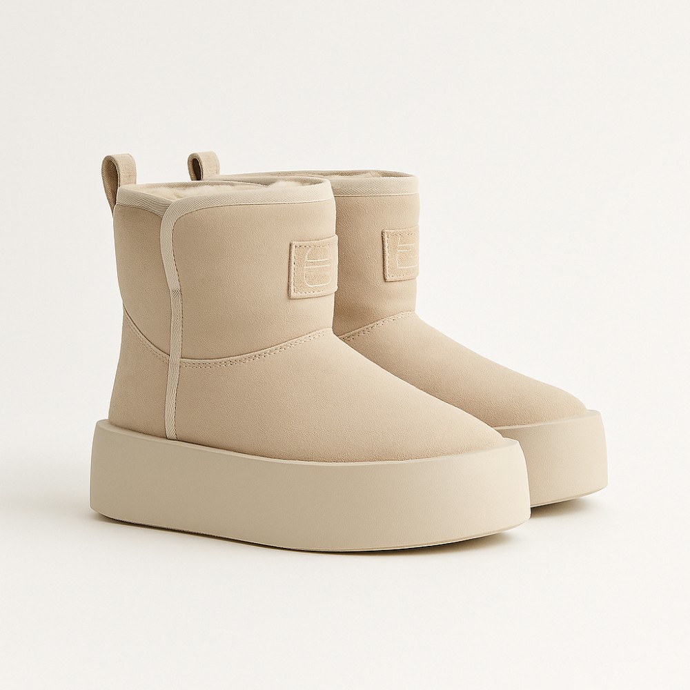 Light Beige Women’s Suede UGG Boots KEDDO 848524 02-07 5734