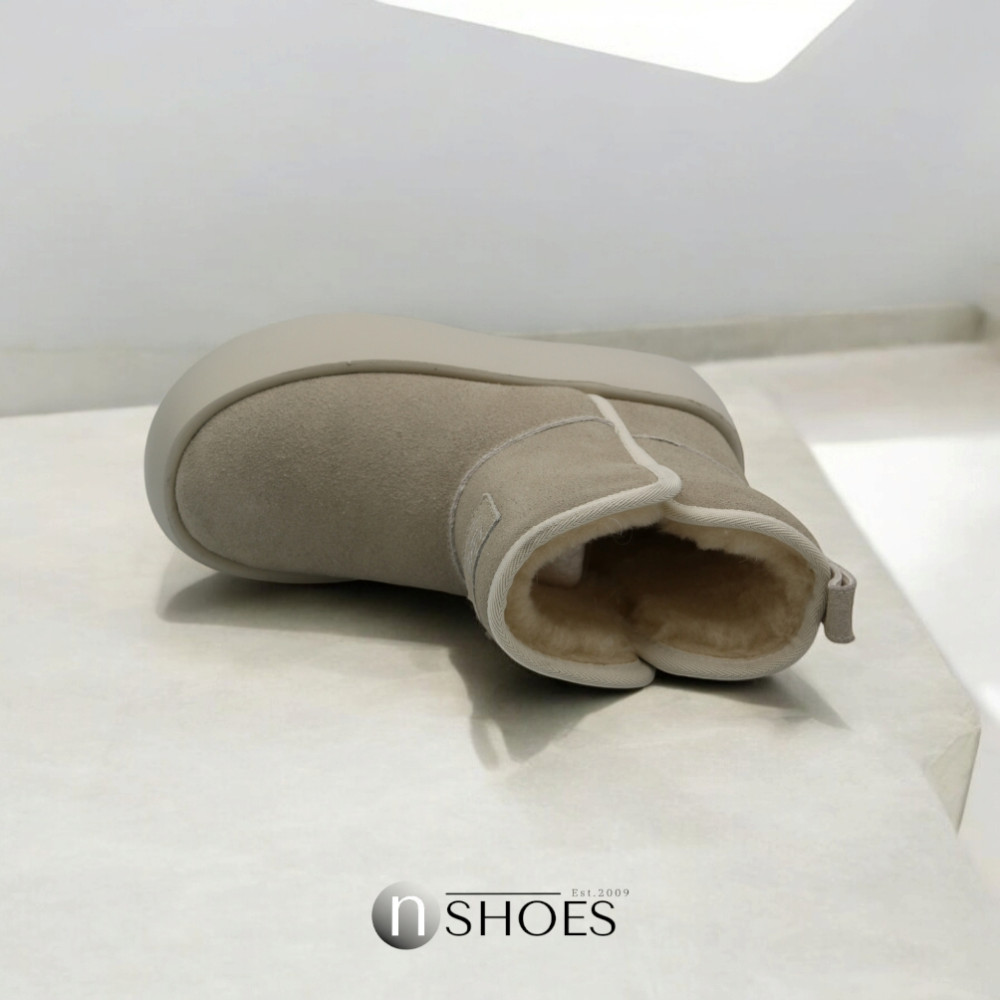 Light Beige Women’s Suede UGG Boots KEDDO 848524 02-07 5734