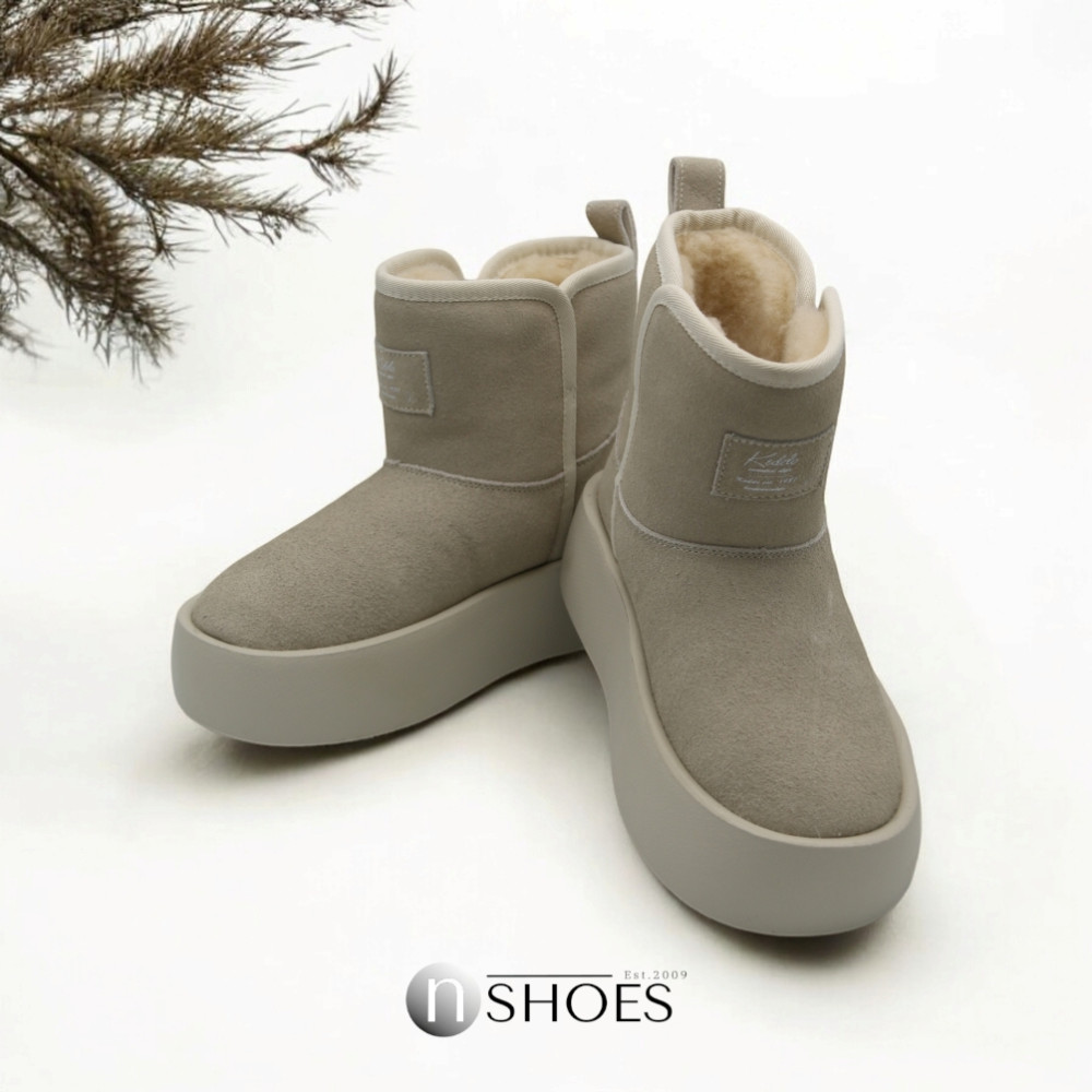 Light Beige Women’s Suede UGG Boots KEDDO 848524 02-07 5734