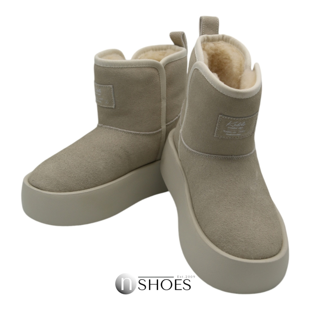 Light Beige Women’s Suede UGG Boots KEDDO 848524 02-07 5734