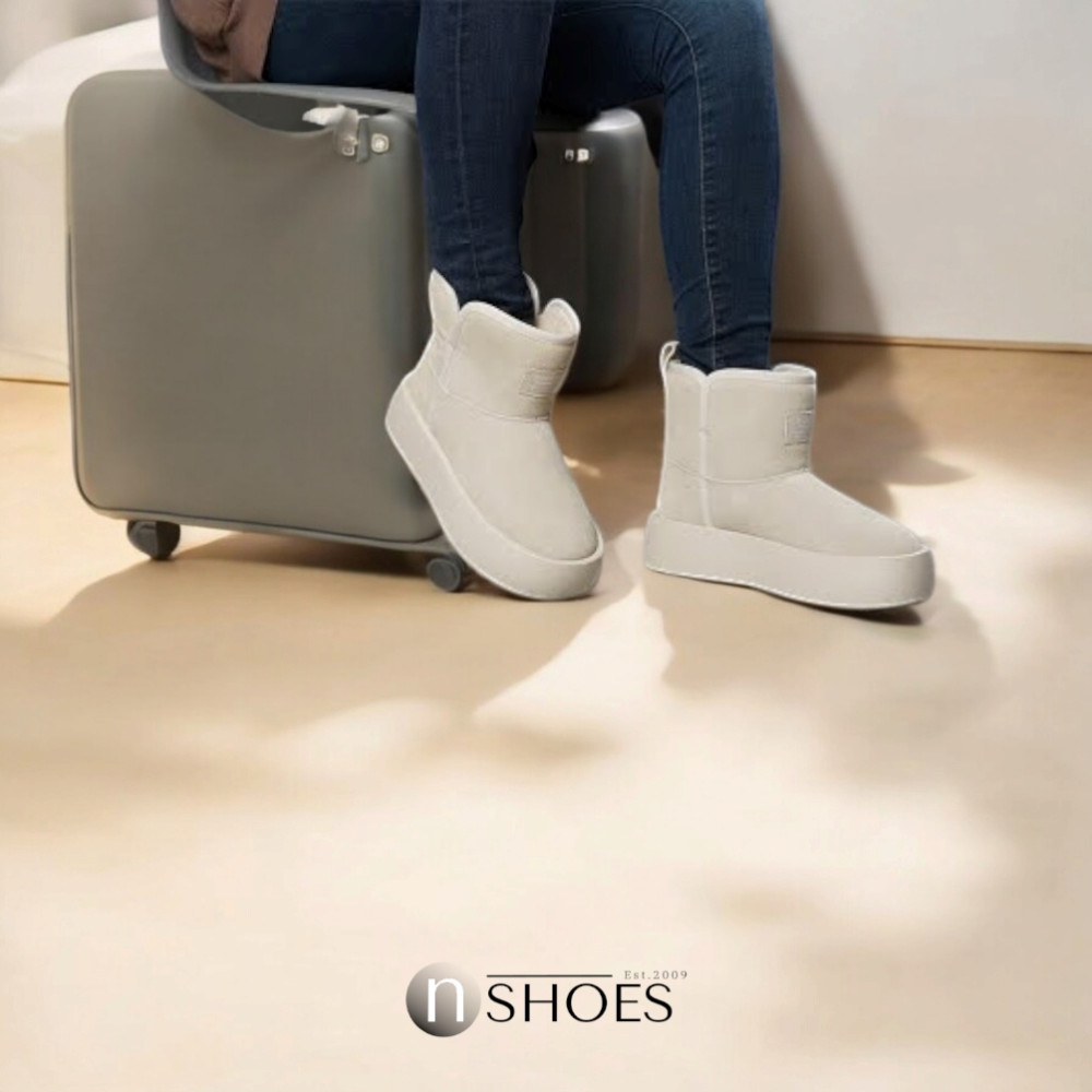 Light Beige Women’s Suede UGG Boots KEDDO 848524 02-07 5734