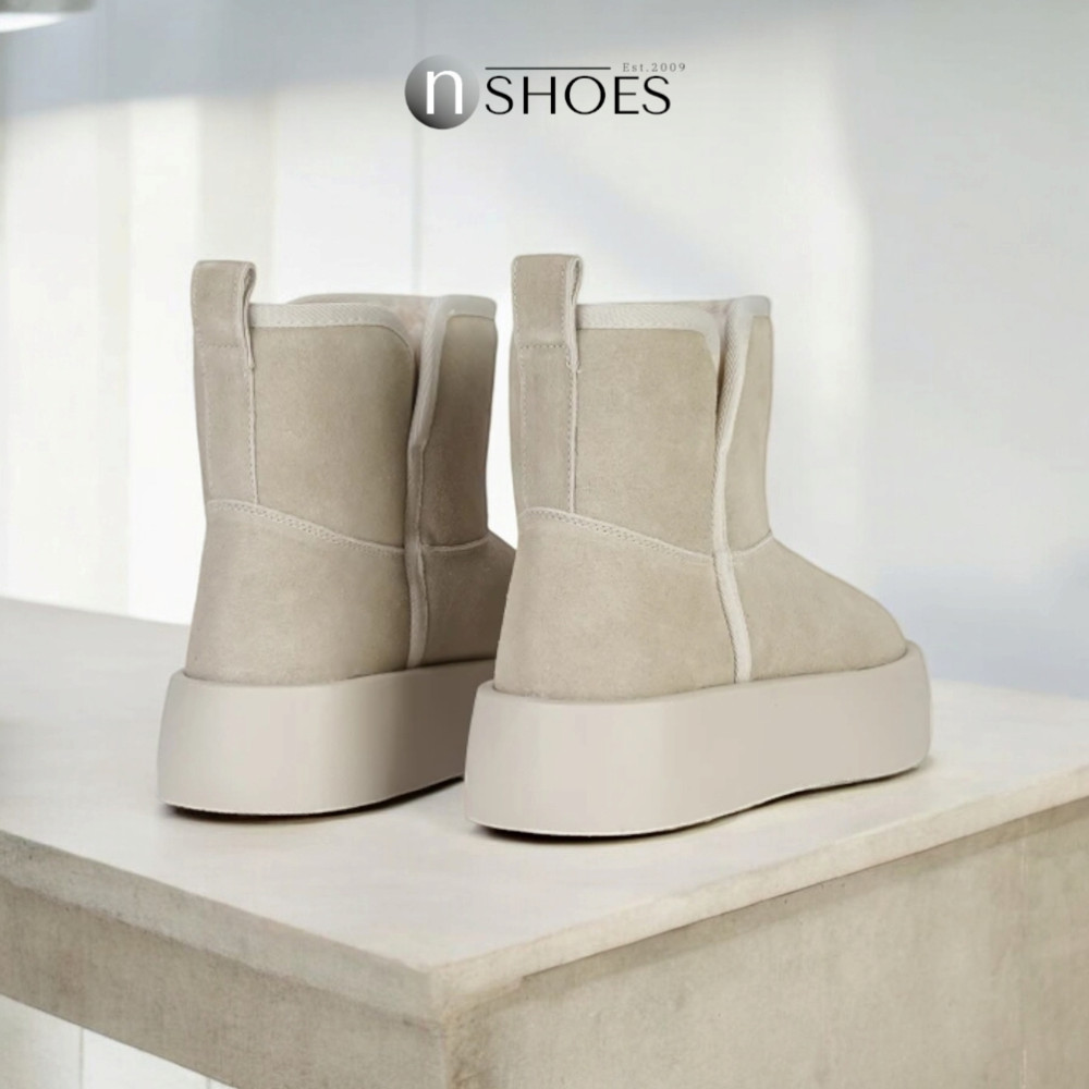 Light Beige Women’s Suede UGG Boots KEDDO 848524 02-07 5734