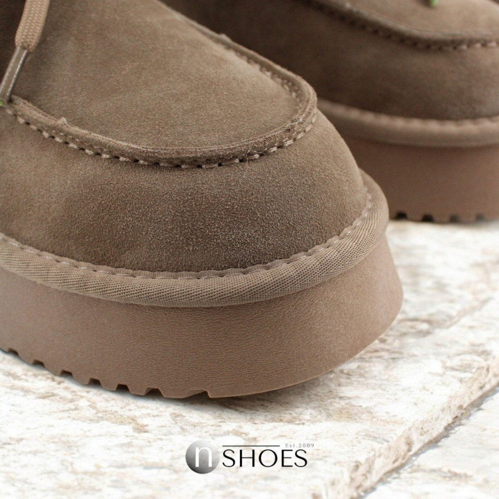 Замшеві жіночі зимові уггі ALLSY Lonza модель 5735