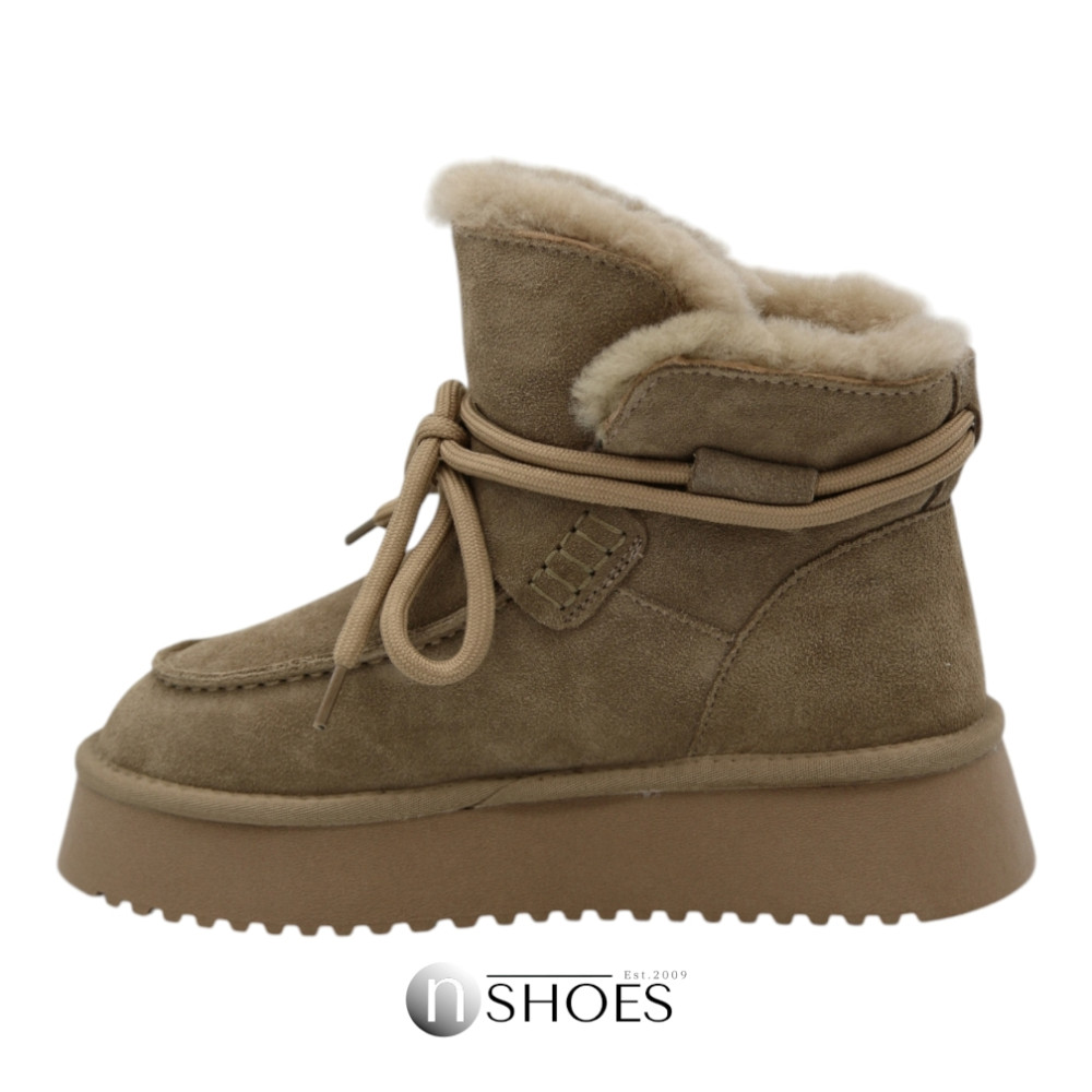 Замшеві жіночі зимові уггі ALLSY Lonza модель 5735