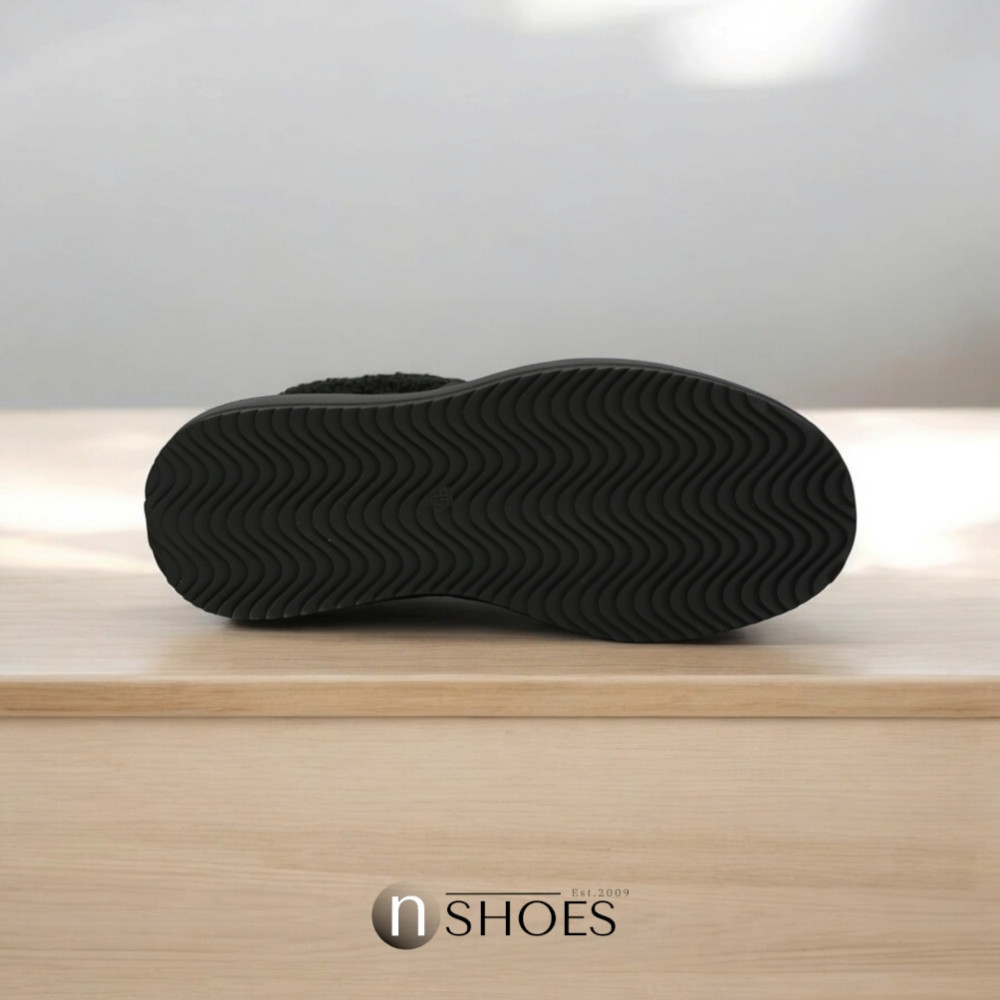 Women’s black suede ugg boots ALLSY Lonza 191058 192419 89393-80-1 5737