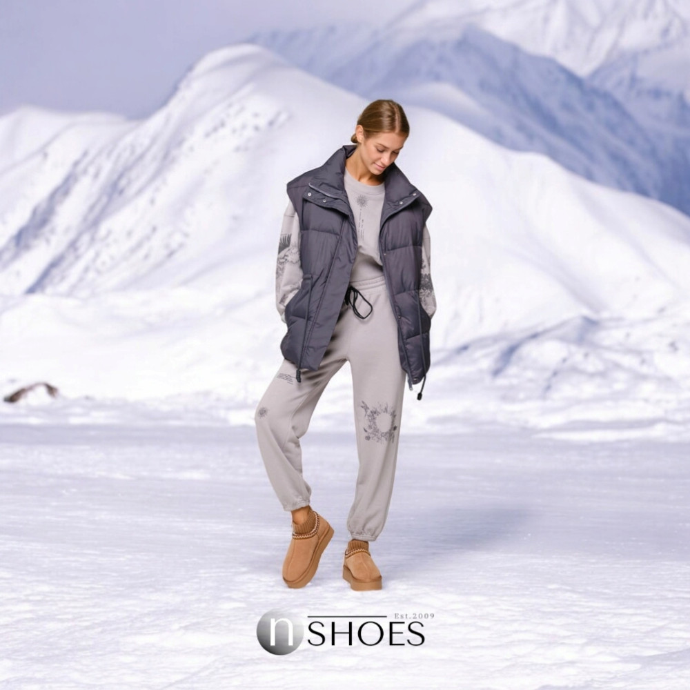 Замшеві жіночі сноубутси з вишиванкою ALLSY Lonza 192424 модель 5738