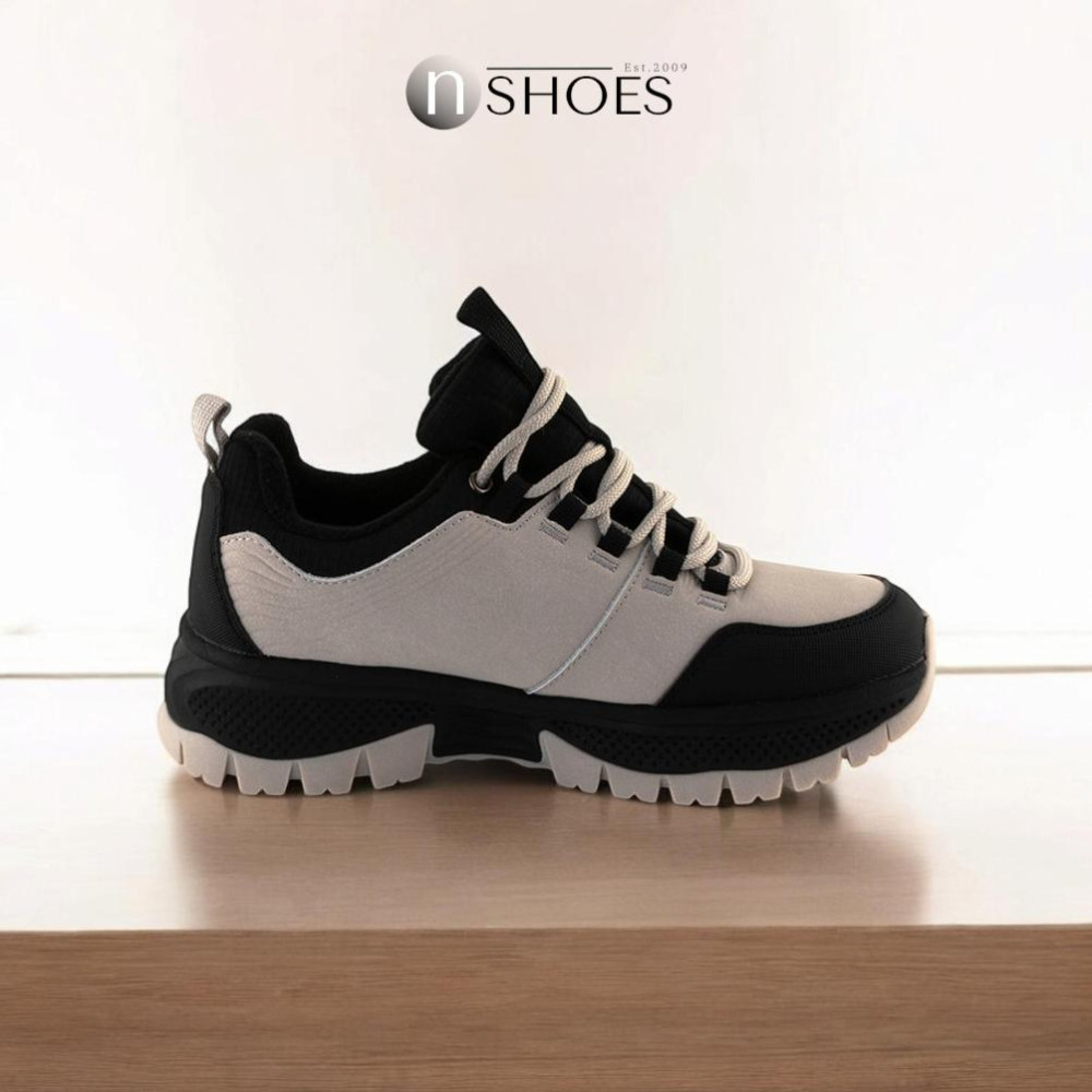 Leather thermal sneakers GRUNBERG (Italy) model 5741 with insulation on the Gore-Tex membrane