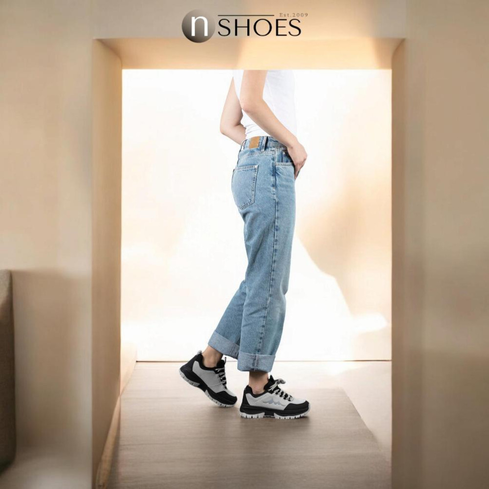 Leather thermal sneakers GRUNBERG (Italy) model 5741 with insulation on the Gore-Tex membrane